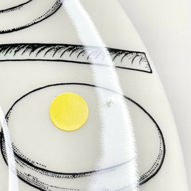 【ワケあり ★★★】 アラビア / パラティッシ プレート14cm ブラック 0034 [arabia paratiisi]