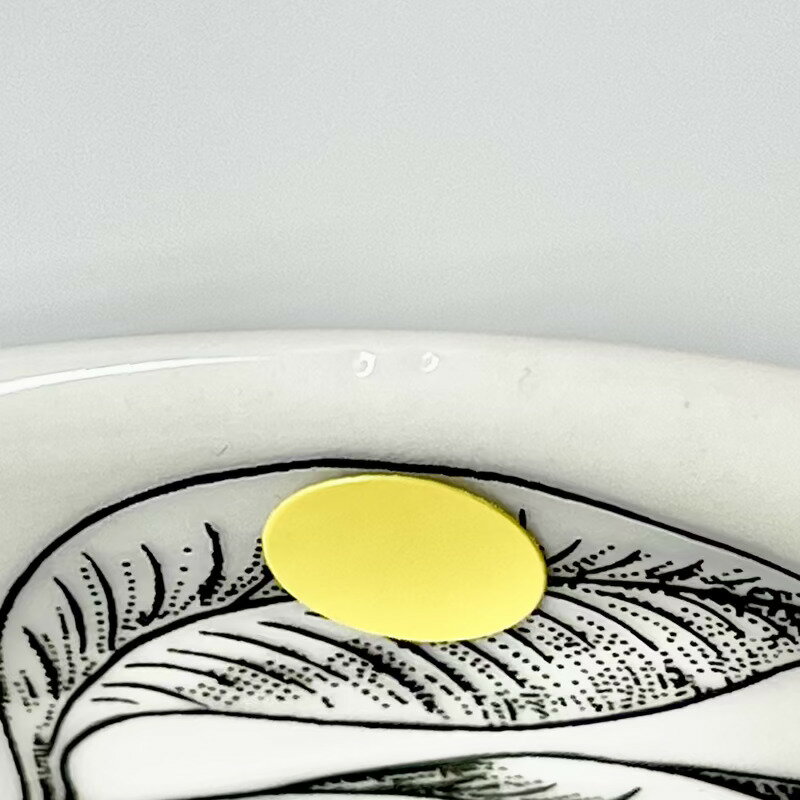 【ワケあり ★★★】 アラビア / パラティッシ プレート14cm ブラック 0035 [arabia paratiisi]