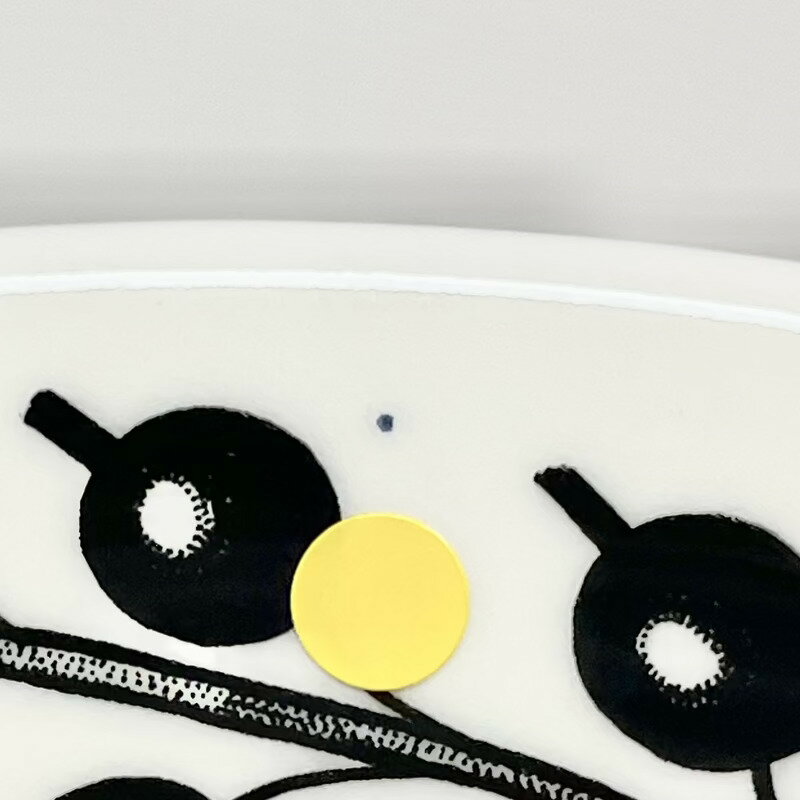 【ワケあり ★★★★】 アラビア / パラティッシ プレート26cm ブラック 0012 [arabia paratiisi]