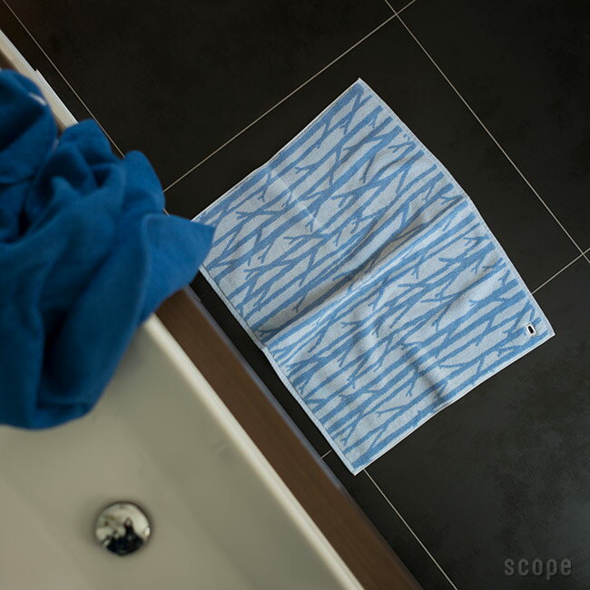 スコープ / ハウスタオル バスマット ブルー [scope house towel]