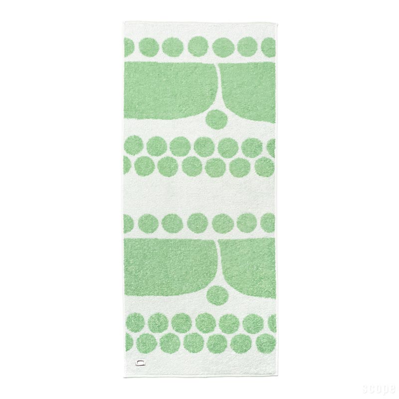 スコープ / ハウスタオル ライト Sunday morning グリーン [ scope house towel ]