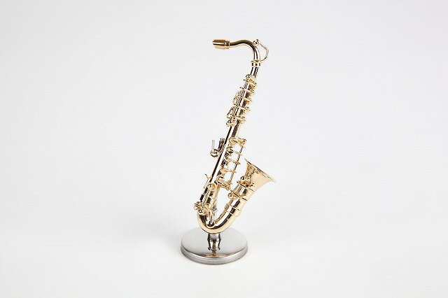 JANコード　4580229082774商品種別　ミニチュア楽器材質　金属製サイズ　全長8.5cm付属品　ケース、スタンド付カラー　ゴールド備考　音は鳴りません。黒いケースは同等品と変更になる事があります。