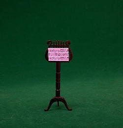 Child Picture - ミニチュア楽器　譜面台　8cm