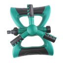 スプリンクラー 360°回転可能 自動散水器 調節可能 3ノズル付き セフティー3スプリンクラー 3方向回転タイプ 芝生/庭園/屋根/農業/ガーデンの盆栽などの...