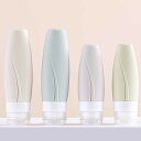 90ml 漏れない シャンプーボトル 4本セット シリコン 旅行用 詰め替えボトル 旅行グッズ 携帯用シリコンボトル ボトルセット 4本セット 60ml トラベルボトル コンパクト やわらかい コンディショナー 携帯 ボディソープ ジム 銭湯