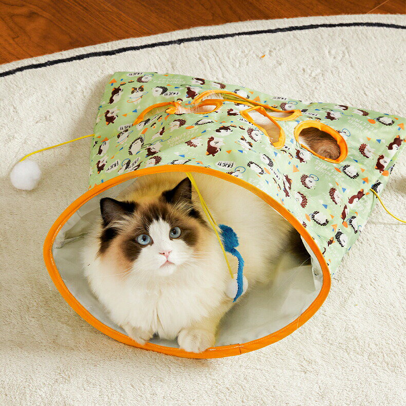 猫じゃらし ペットマット 猫トンネル 猫おもちゃトンネルペットベッド 犬ベッド 猫ベッド ネコベッド ..