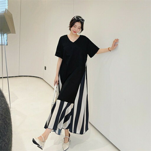 ワンピース プリーツスカート 大きいサイズ L/XL/2XL/3XL ロングワンピース おしゃれ レディース ロング 半袖 プリーツ マキシワンピース Aライン クルーネック 夏服 春夏 新作 無地 フレア オーバーサイズ ゆったり 体型カバー 楽ちん Tシャツワンピ ストライプ 送料無料 ワンピース プリーツスカート 大きいサイズ L/XL/2XL/3XL ロングワンピース おしゃれ レディース ロング 半袖 プリーツ マキシワンピース Aライン クルーネック 夏服 春夏 新作 無地 フレア オーバーサイズ ゆったり 体型カバー 楽ちん Tシャツワンピ ストライプ 送料無料