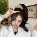 シュシュ 7本セット秋冬ヘアアクセサリー レディース ヘアゴム おしゃれまとめ髪 簡単ヘアアレンジ 大人可愛い 韓国 ふわふわファーシュシュ 髪留め プチプラ人...