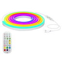 3M 108灯 RGBICネオンロープライト LEDネオンライト チューブライト DIY リモコン付属 アプリ連動 間接照明 音楽との連動 USB給電 ◇SKS-JZ-29-3M