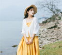 カーディガン リネン レディース UVカーデ ボレロ 春夏 半袖 五分袖 カーデ 紫外線対策 冷房対策 前開き 綿麻 アウター 大きいサイズ リゾート 薄手 上...