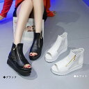 オープントゥ ブーツサンダル レディース 歩きやすい 厚底サンダル 疲れない おしゃれ 美脚脚長サンダル 韓国夏 シアーブーツ 痛くない シューズ 軽量靴 涼し...