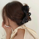 ヘアクリップ バンスクリップ リボン レディース ヘアアクセサリー 大人 まとめ髪 お洒落 オフィス雑貨 髪飾り 結婚式 演奏会 可愛い 女子会 髪留め