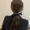 リボンシュシュ キラキラヘアゴム 蝶結び レディース ヘアアクセサリー おしゃれ ヘアアレンジ 髪飾り 大人可愛い 光沢サテン ラインストーン 女子会 パーティー