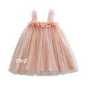 チュールワンピース キャミソールタイプ ベビードレス キッズドレス tutu skirt 多重構造チュール ボリューム チュチュ チュール 誕生記念 写真撮影用 寝相アート 仮装 コスチューム 楽天海外通販