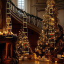 イルミネーション 1.7メートル フック付き クリスマス サンタクロース はしごサンタ 人形 サンタ クリスマスツリー クリスマスドール 飾り クリスマスグッズ オーナメント プレゼント 飾り付け 部屋 おもちゃ