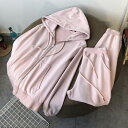 セットアップ スウェットパーカー 無地 長袖 レディース 部屋着 上下 セット パーカー上下セット 大きいサイズ ルームウェア スウェットパンツ スエットパンツ...