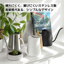 ジョウロ じょうろ 1000ML 1L 園芸 木製ハンドル ステンレス製 持ち運びやすい ジョーロ 水差し おしゃれ シンプル 高級感 観葉植用 かわいい ツヤ...