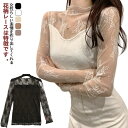 重ね着 トップス ハイネック 長袖 あったか 防寒対策 レディース シアートップス シースルー ファンデーション レーストップス チュール レイヤード インナー きれいめ きれいめ 透け感 暖かい 秋冬 セクシー 裏起毛付き