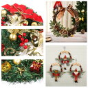 クリスマスリース クリスマス飾り プレゼント ギフト ラッピング 輸入リース ナチュラルリース 全17仕様 上品 高級 豪華 おしゃれ 飾り 装飾 造花 玄関 ...