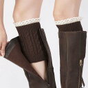 オシャレ 防寒 暖か ケーブ編み ブーツ 3足セット アクセサリー ニット 冷房 レッグウォーマー 可愛い 足首ウォーマー 冷え防止 むくみ コーデ 保温 冷え...