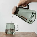 ガラス ピッチャー .L 蓋付き 冷水筒 北欧スタイルの氷水ポット 麦茶ポット リットル 大容量 耐熱ガラス 紅茶ポット フルーツティー 花茶 工芸茶 ハーフテ...