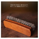 \ン有/靴ブラシ 馬毛 革靴 皮革 ブラシ 汚れ落とし ツヤ出し 靴磨き 靴ケア用品 シューブラシ シューケア 財布ケア レザーケア 革製品 清潔 お手入れ 砂...