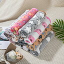 ペット用ブランケット ペット用毛布 マット 毛布 犬用 猫用 ペット用品 ペットグッズ 防寒 暖かい あったか 起毛 ふんわり 寝具 お昼寝 敷物 かわいい キ...