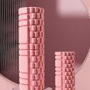 ストレッチローラー トレーニングローラー ヨガローラー キンマクリリース エクササイズ トレーニンググッズ ダイエット器具 筒状 凹凸 筋トレ ボディケア リラックス 足裏 背中 太もも 腰 おしゃれ かわいい おうちトレーニング 自宅 セルフケア ピンク 紫 青 黒