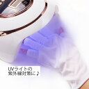 ネイル用UVカット手袋 UVカットグローブ ハンドケア用品 指先なし ネイルグローブ 紫外線対策 ジェルネイル UVライト対策 ネイルライト対策 ネイルケアグッズ ネイルケア用品 手袋 グローブ ネイルアート用品 ショート 指なし ブラック ホワイト 黒 白