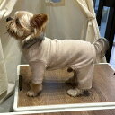 犬用ツナギ 犬用カバーオール 犬用カットソー 犬服 ドッグウェア ペットウェア 小型犬 中型犬 イヌ 猫 ネコ ペット服 ペットグッズ ペット用品 長袖 長ズボ...
