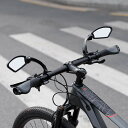 自転車用バックミラー 単品 左用 右用 バーエンドミラー サイクルミラー 後方確認 360度回転 180度角度調節可能 広角 サイドミラー ロードバイク サイクリング 自転車アクセサリー