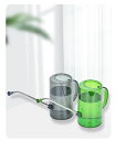 じょうろ ジョーロ 1000ml 1L 水やり ガーデニング用品 水差し 散水用品 観葉植物 園芸用品 目盛り付き メモリ付き 取っ手 家庭菜園 庭 多肉植物 ポット 鉢植え 室内 屋外 ベランダ クリアカラー 透明 おしゃれ ナチュラル かわいい シンプル グリーン グレー 緑 灰