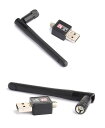 Wifiアダプター アンテナ 子機 Bluetooth アダプター Wifiレシーバー 無線LAN USB接続 小型 コンパクト ワイヤレス接続 インターネット接続