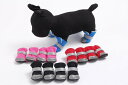 ペットシューズ ペット用品 ドッグシューズ シューズ 靴 ペット 犬 犬用 リフレクター 犬靴 くつ シンプル 滑り止め 調節可能 保護 お散歩 傷防止 やけど...