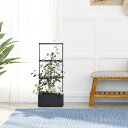 トレリス付きプランター.ケージ付きトマトプランター.垂直庭園用プランター.花用植木鉢.つる植物