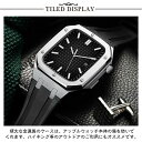 新品 watch アップルウォッチ バンド ベルト カバー ステンレス ケース 一体型 メンズ ステンレス series8 7 6 SE 5 4 Ultra 用 44mm 45mm 用 スポーツ アウトドア ビジネス 保護 堅牢 頑丈 耐衝撃 保護カバー steelband ベルト 高級感