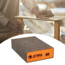 サンディングスポンジ.ポータブル.再利用可能.耐久性.金属研磨用.