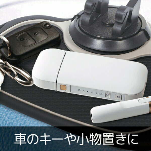 車載 スマホホルダー付き 滑り止めマット 置くだけ ダッシュボード 簡単設置 カーブOK【 汎用 カー用品..