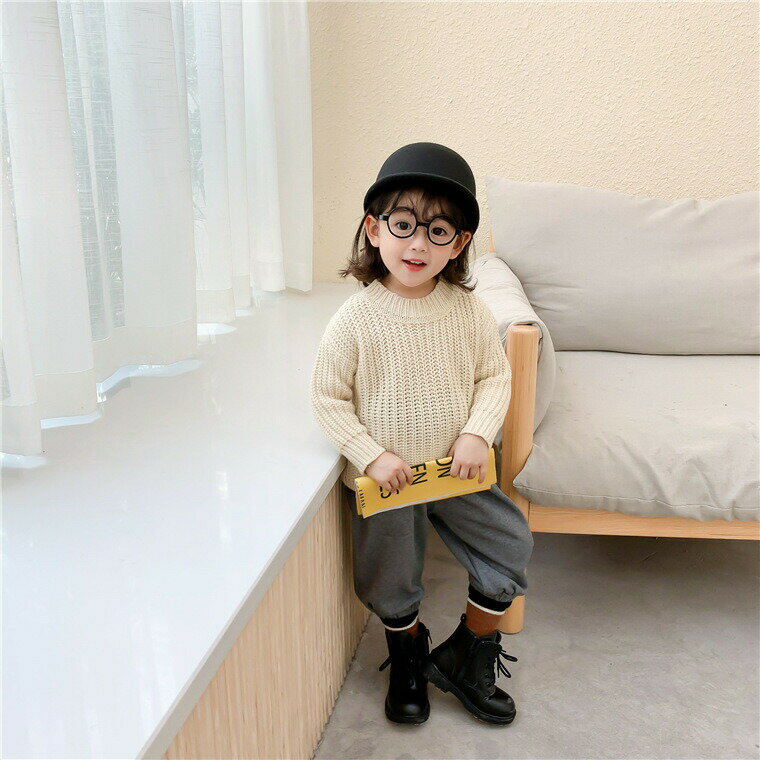 セーター ニット キッズ 子供服 ベビー トップス 長袖 ハイネック ローゲージ おしゃれ かわいい カジ..