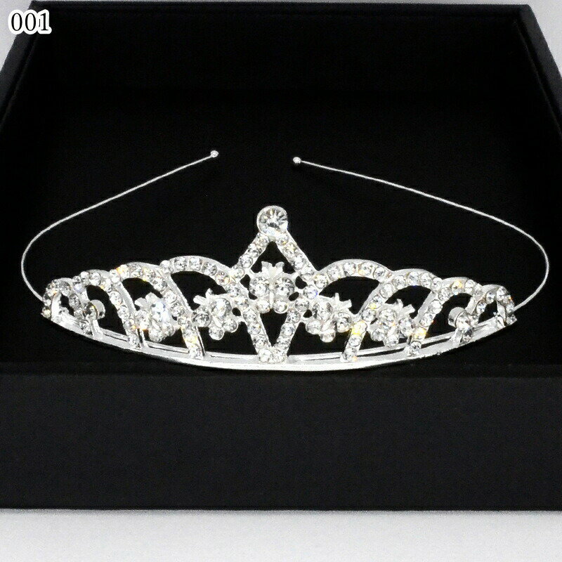 ティアラ 王冠 キッズ 子ども用 子供用 女の子 ヘアアクセサリー コスプレ小物 ハート しずく型 ドロッ..