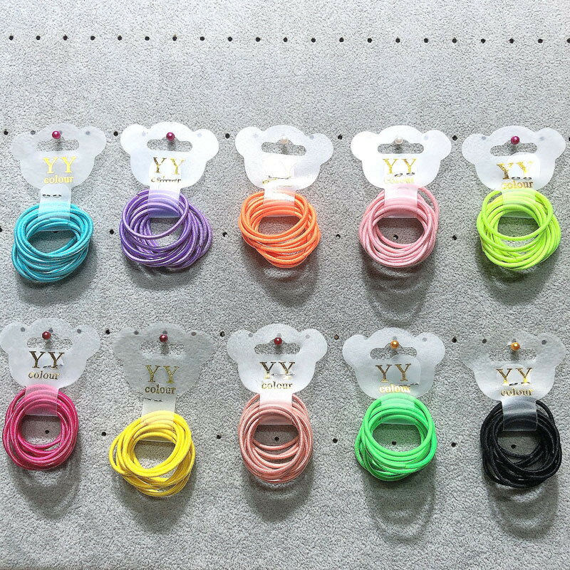 ヘアゴム 10本セット ベビー 赤ちゃん 髪ゴム キッズ 子供用 カラバリ豊富 かわいい おしゃれ カラフル..