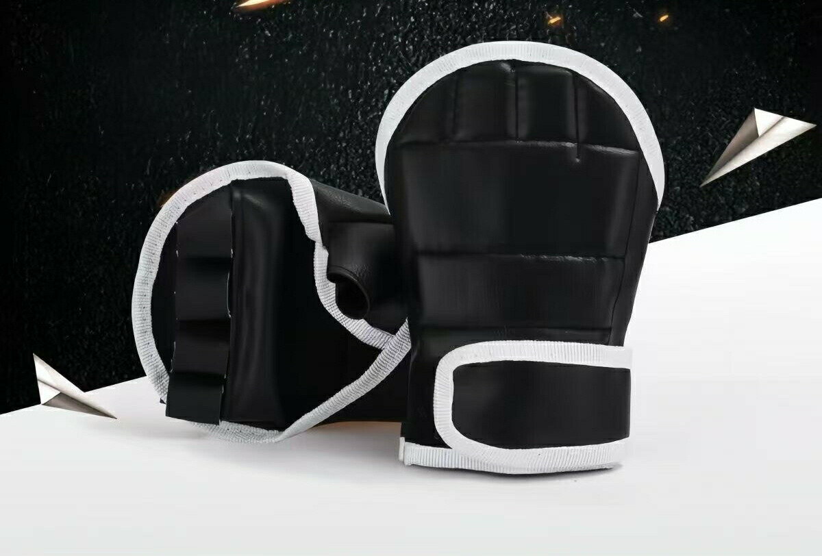 オープンフィンガーグローブ パンチンググローブ 指なしグローブ グローブ メンズ レディース 男女兼用..