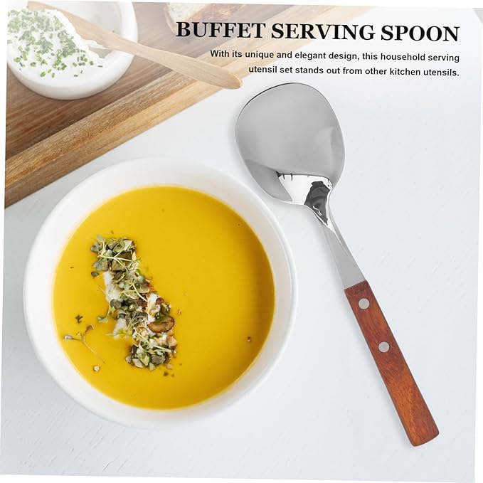 セット 穴じゃくし スプーン 小 サービング 調理器具 ディナー サービング 調理器具 キッチン アクセサ..