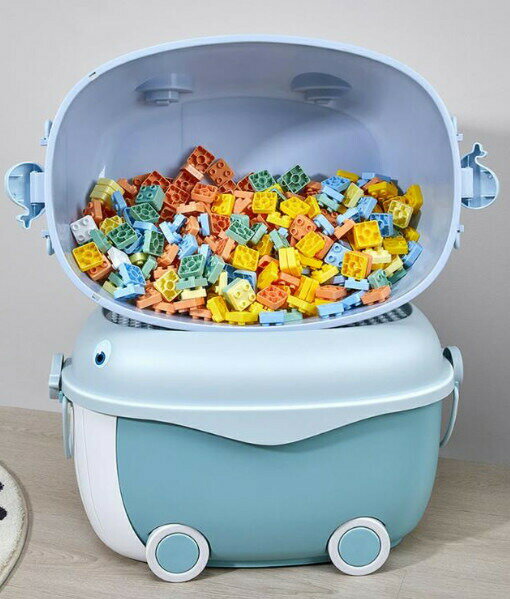 収納ボックス おもちゃ箱 収納BOX キャスター付き 収納ケース ふた付き フタ付き 大容量 子供 小物入れ..