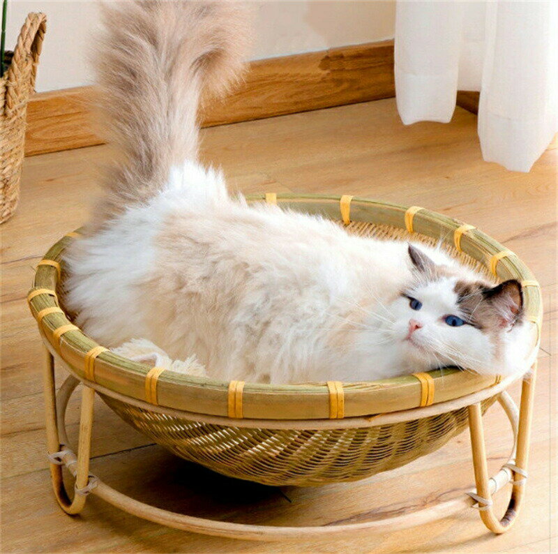 猫 ちぐら 犬 ベッド 春夏 猫ちぐら ハンモックタイプ 洗える 猫ベッド キャットハウス ペットベッド ..