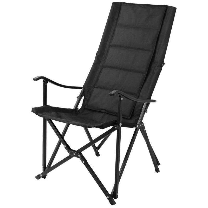 オールシーズンチェア　2WAYハイバックチェア　折畳ハイバックチェア　リラックスチェア　ブラック　キ..