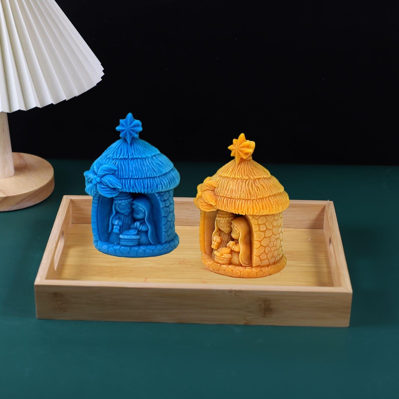 シリコーンモールド 聖宗教 キリスト像 イエス 家族 キャンドルモールド 金型 アロマセラピー キャンド..