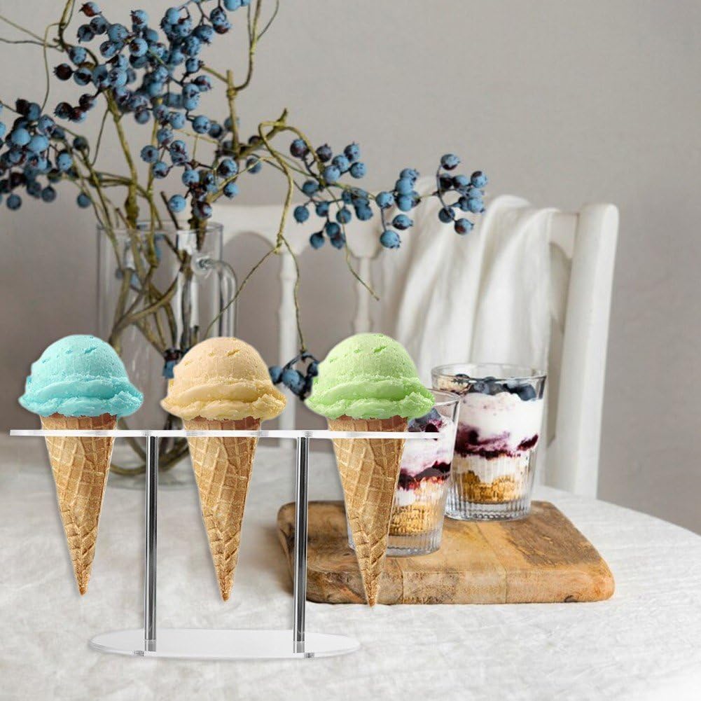 アイスクリームディスプレイラック 寿司ロールラック ディスプレイスタンド アイスクリームコーンホル..