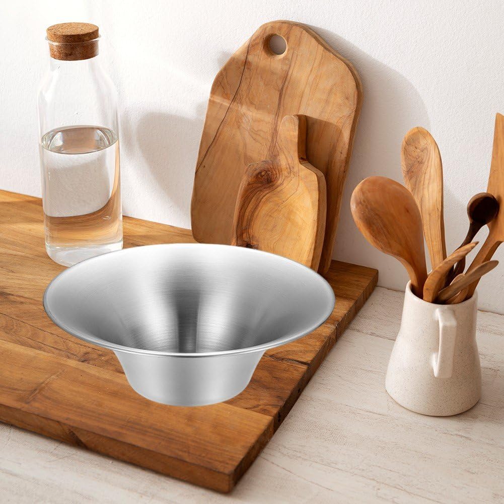 ラーメンボウル 韓国風 冷麺 ボウル デザートボウル サラダボウル フルーツコンテナ 再利用可能 金属製..