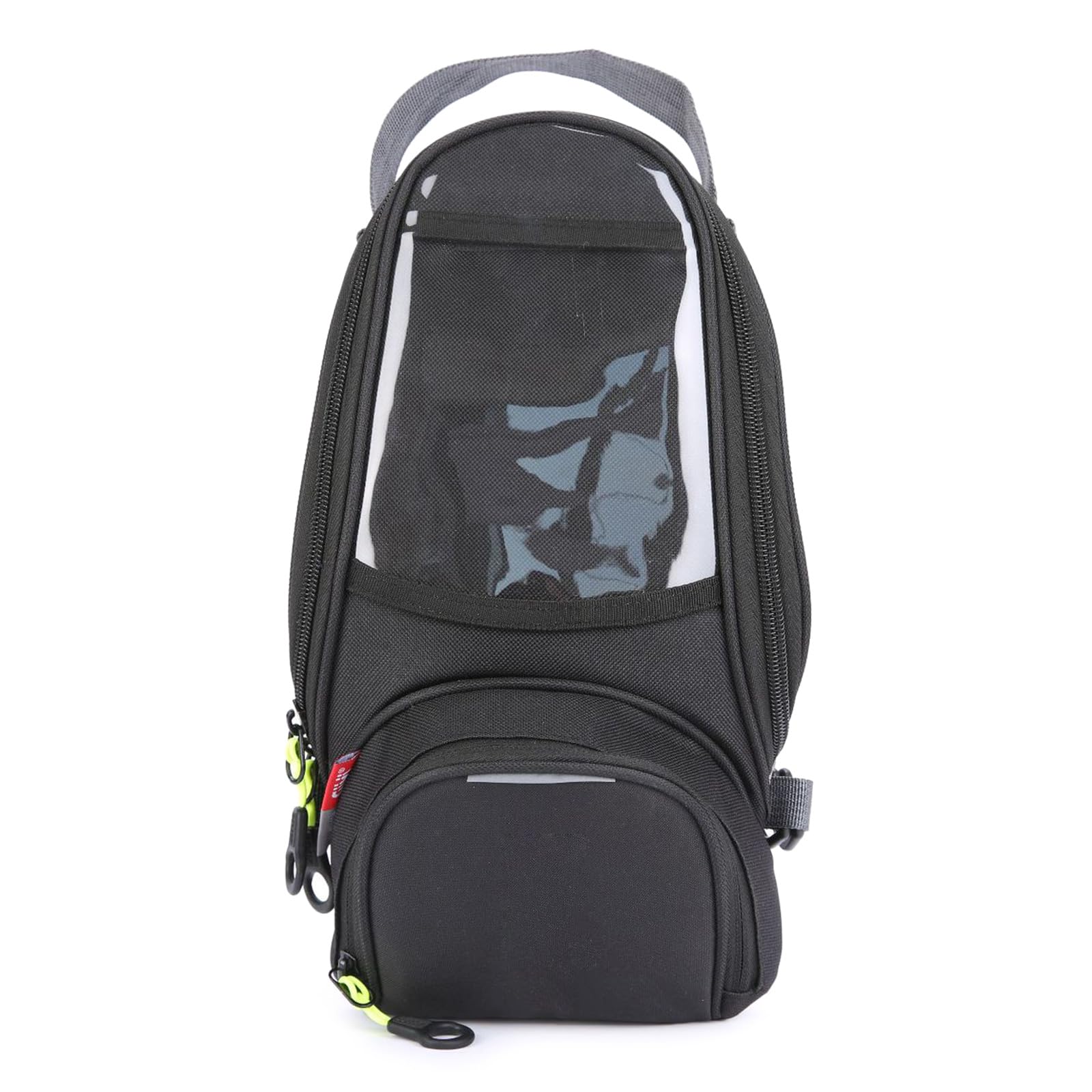 バイクオイル燃料用磁気タンクバッグ強力な傾斜シングルショルダーバッグ防水トラベルバッグ透明あばた..